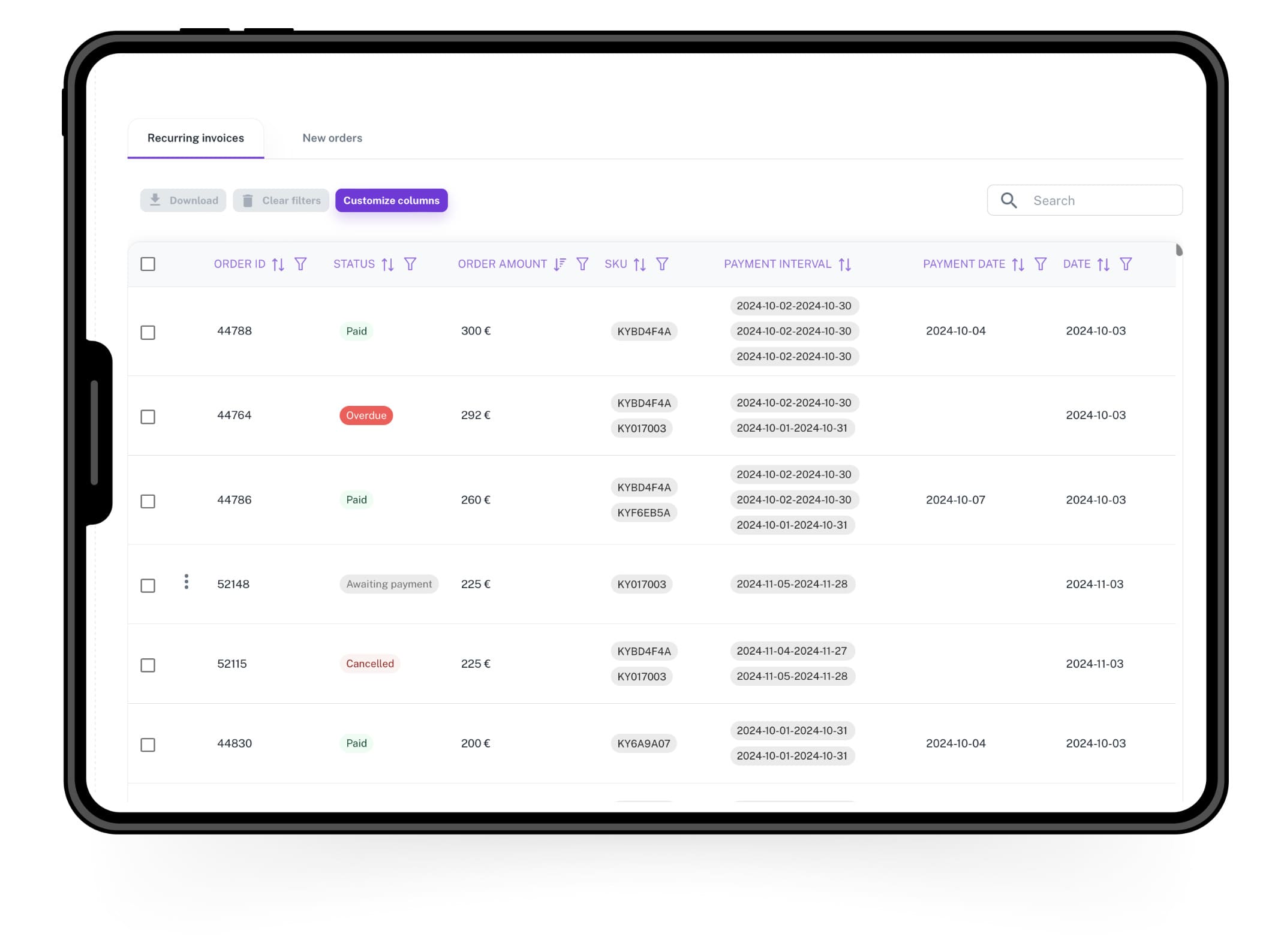 Studio invoices are automatically generated and sent by the system, which also lets you track payments and apply discounts with advanced tuition management features.