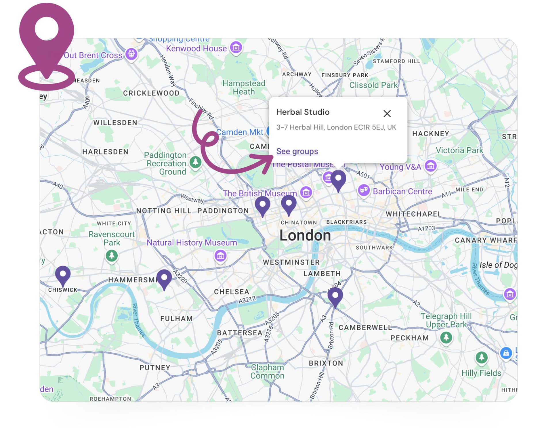 Streamlined language academy management with the next-gen booking system Exoclass, which offers an interactive map and class filters.