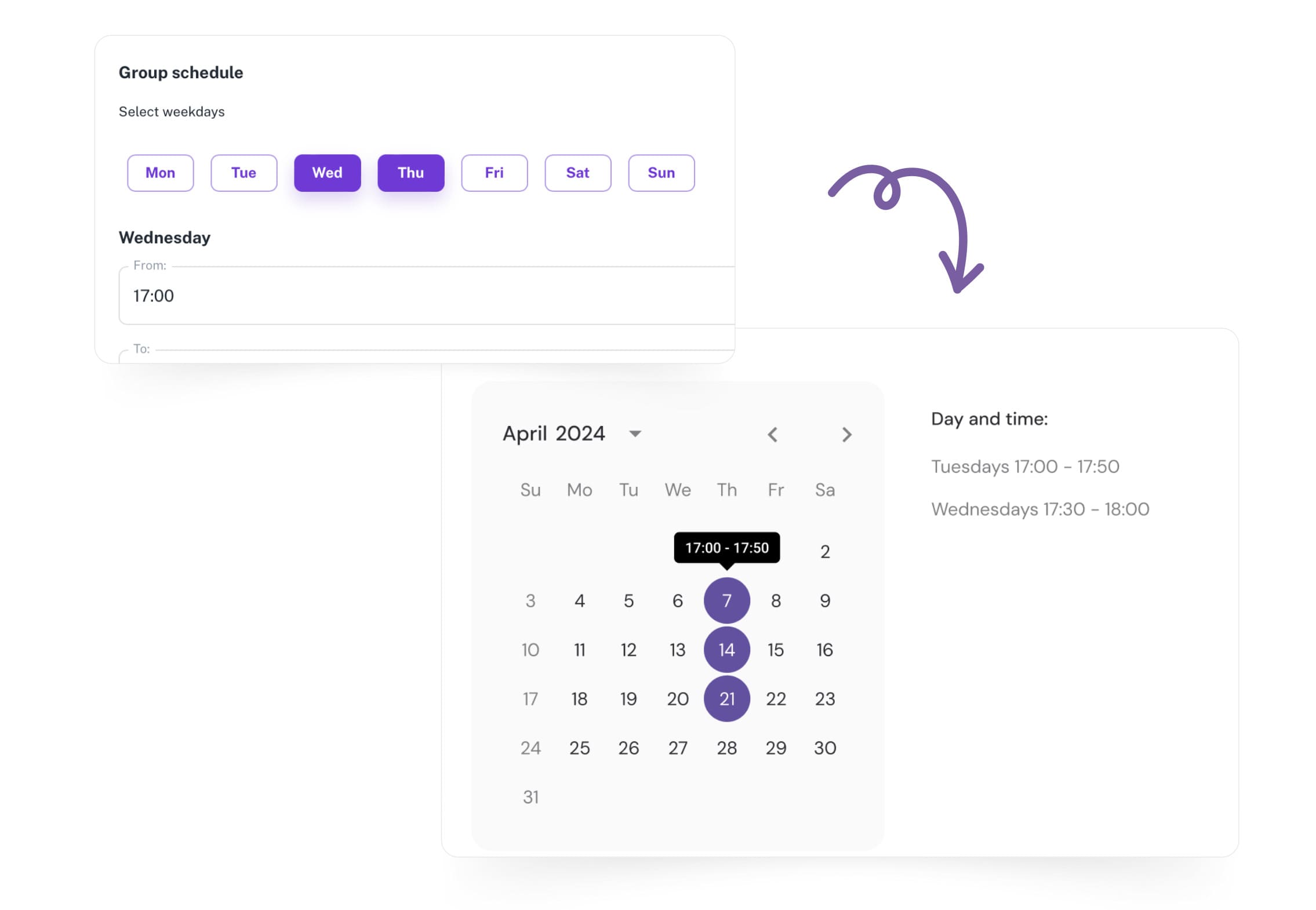 Simplified Club Registration with Exoclass: Class schedules and registration, training payments, automatic NVŠ contract signing, and full administrative management—streamlined in one system.