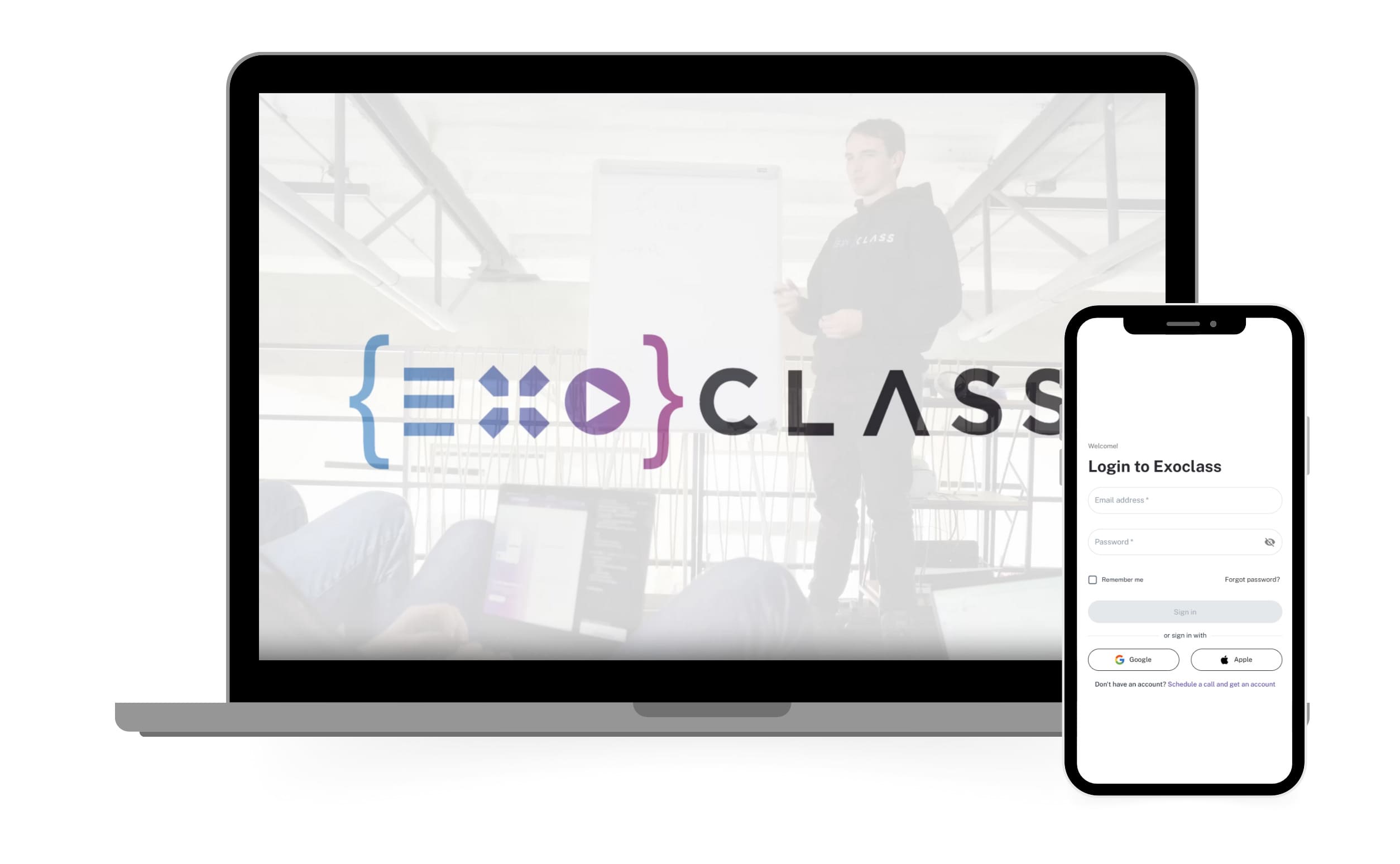 The EXOCLASS login page is the gateway to a system that helps educational organizations seamlessly manage after-school club seasonality and daily operations.